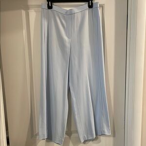 Theory Blue Wide Leg Flowy Pants